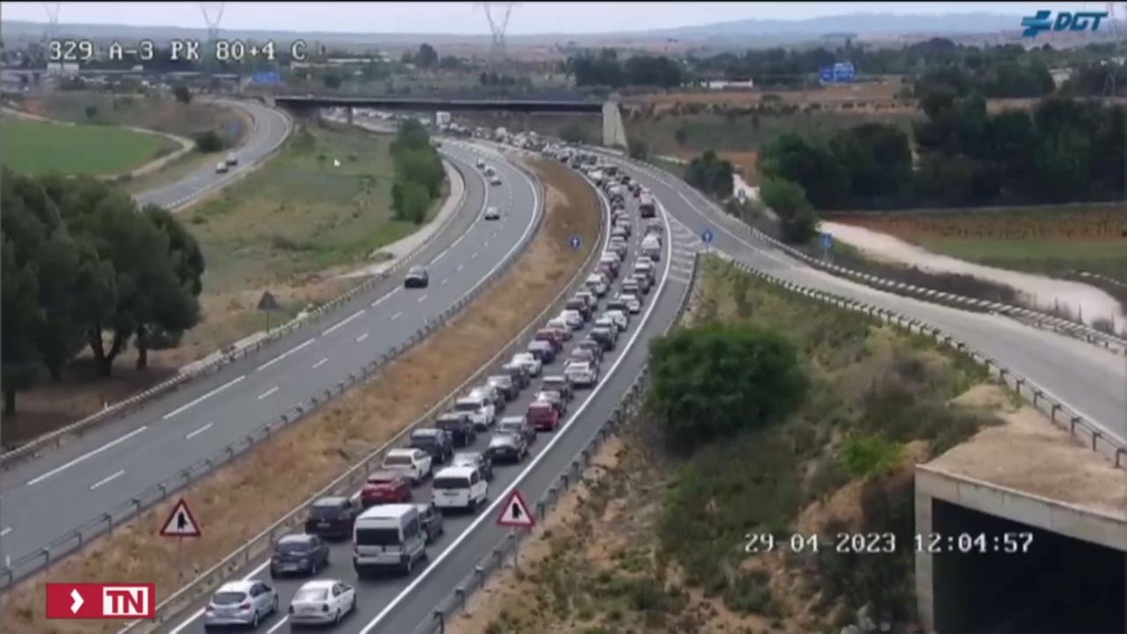 Operación salida por el puente de mayo