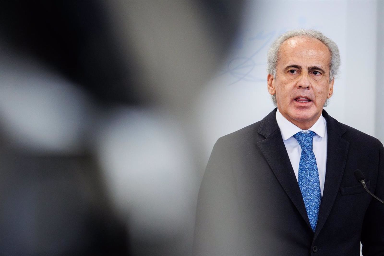 Enrique Ruiz  Escudero, consejero de Sanidad de la Comunidad de Madrid