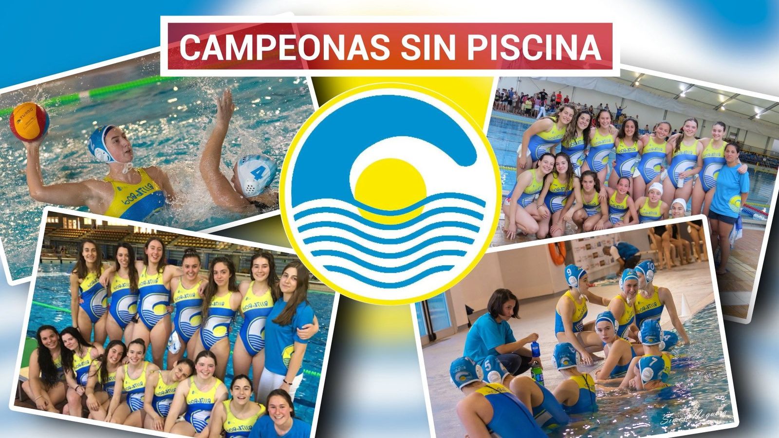 Unas campeonas del waterpolo... sin piscina