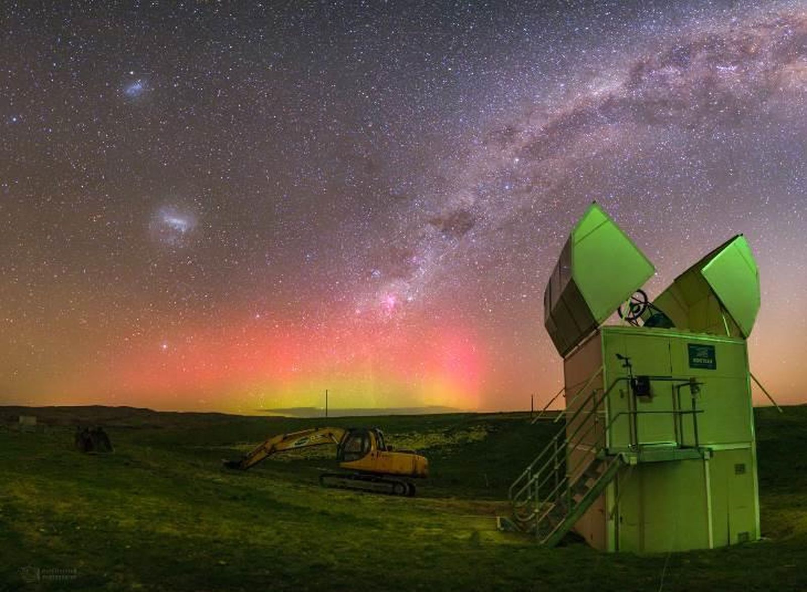 La estación de BOOTES-3, en la Isla Sur de Nueva Zelanda. Imagen cedida por el Instituto de Astrofísica de Andalucía/Consejo Superior de Investigaciones Científicas.