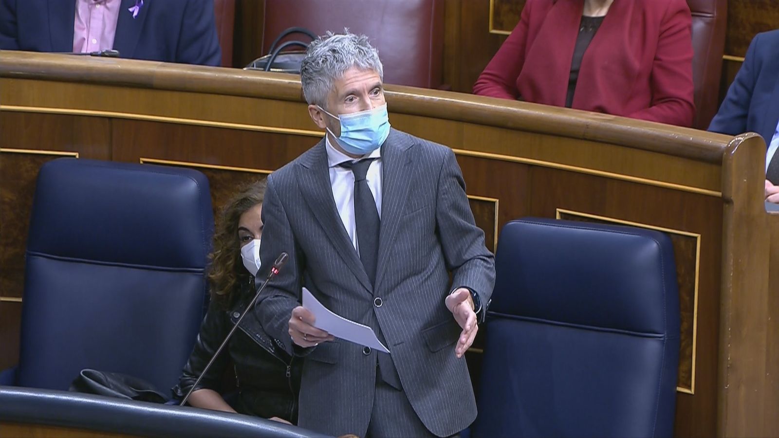 El ministro del Interior, Fernando Grande Marlaska