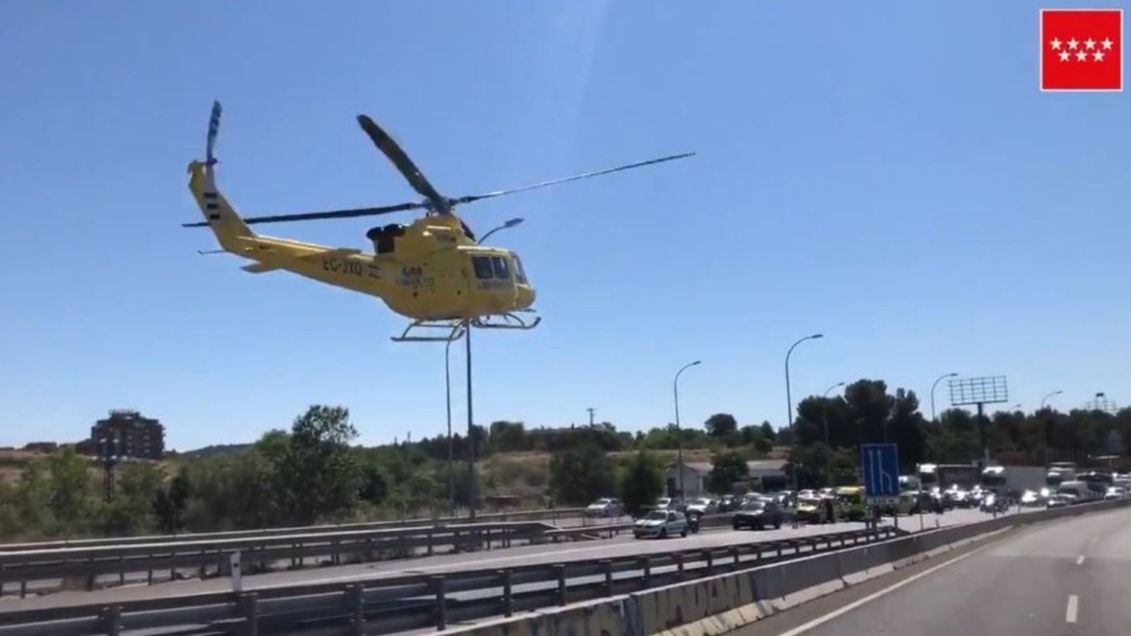 Helicóptero del 112
