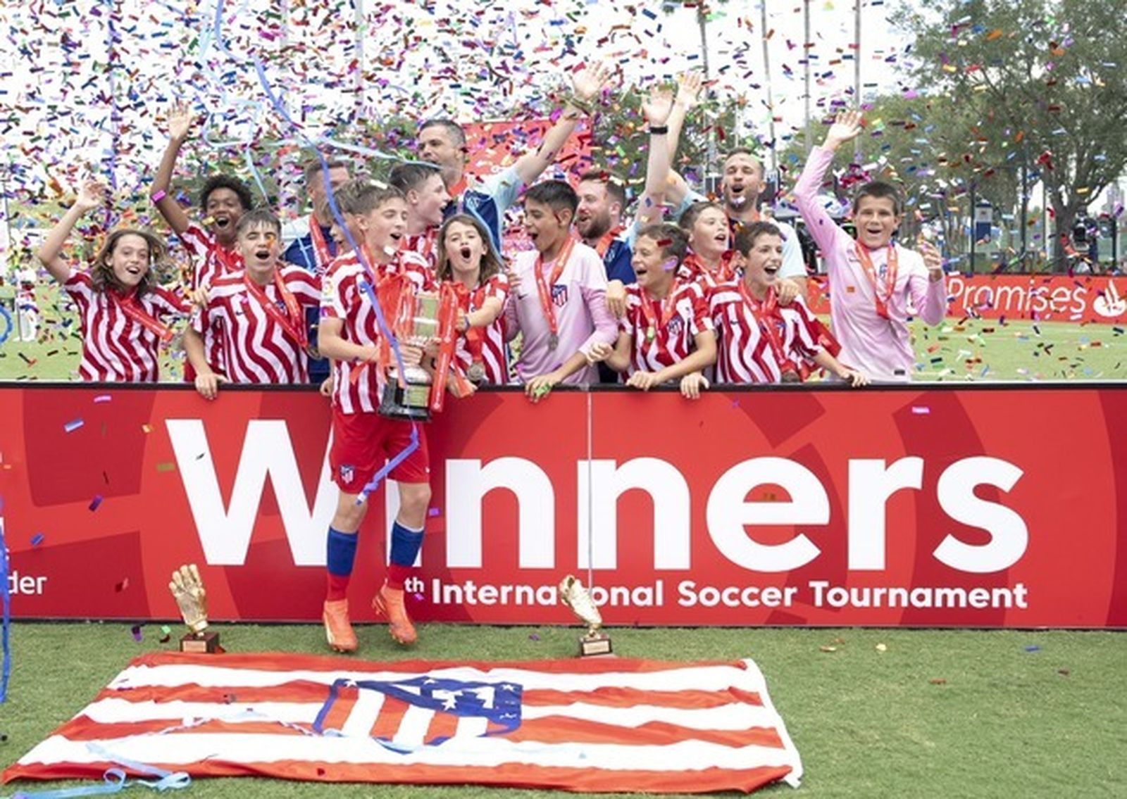 El Atlético de Madrid, campeón del Torneo Internacional Liga Promises