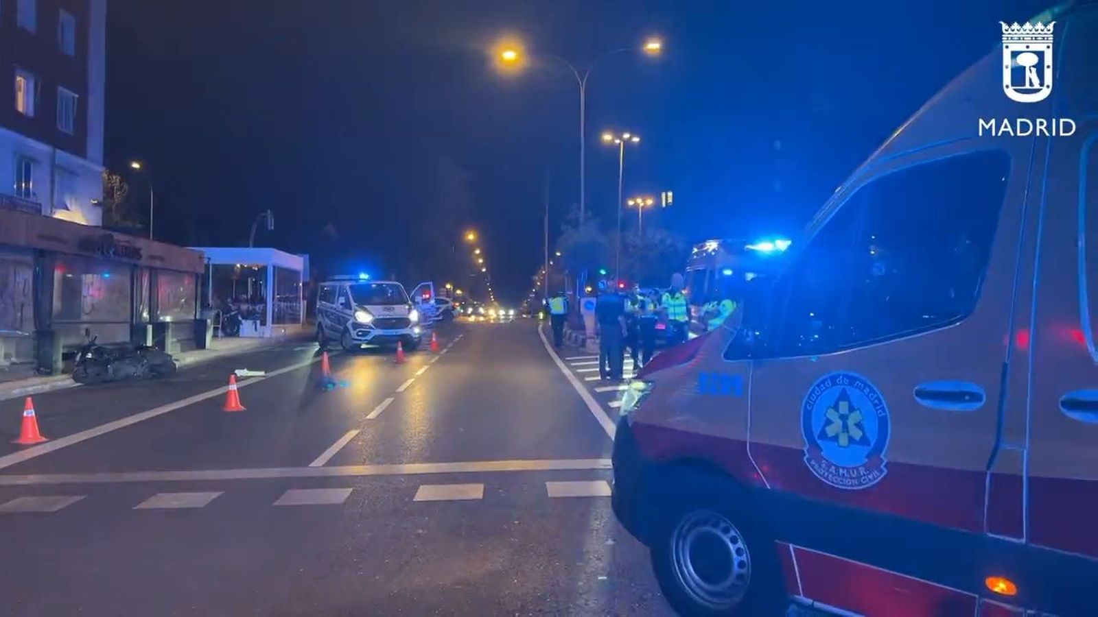 Atropello en Chamartín