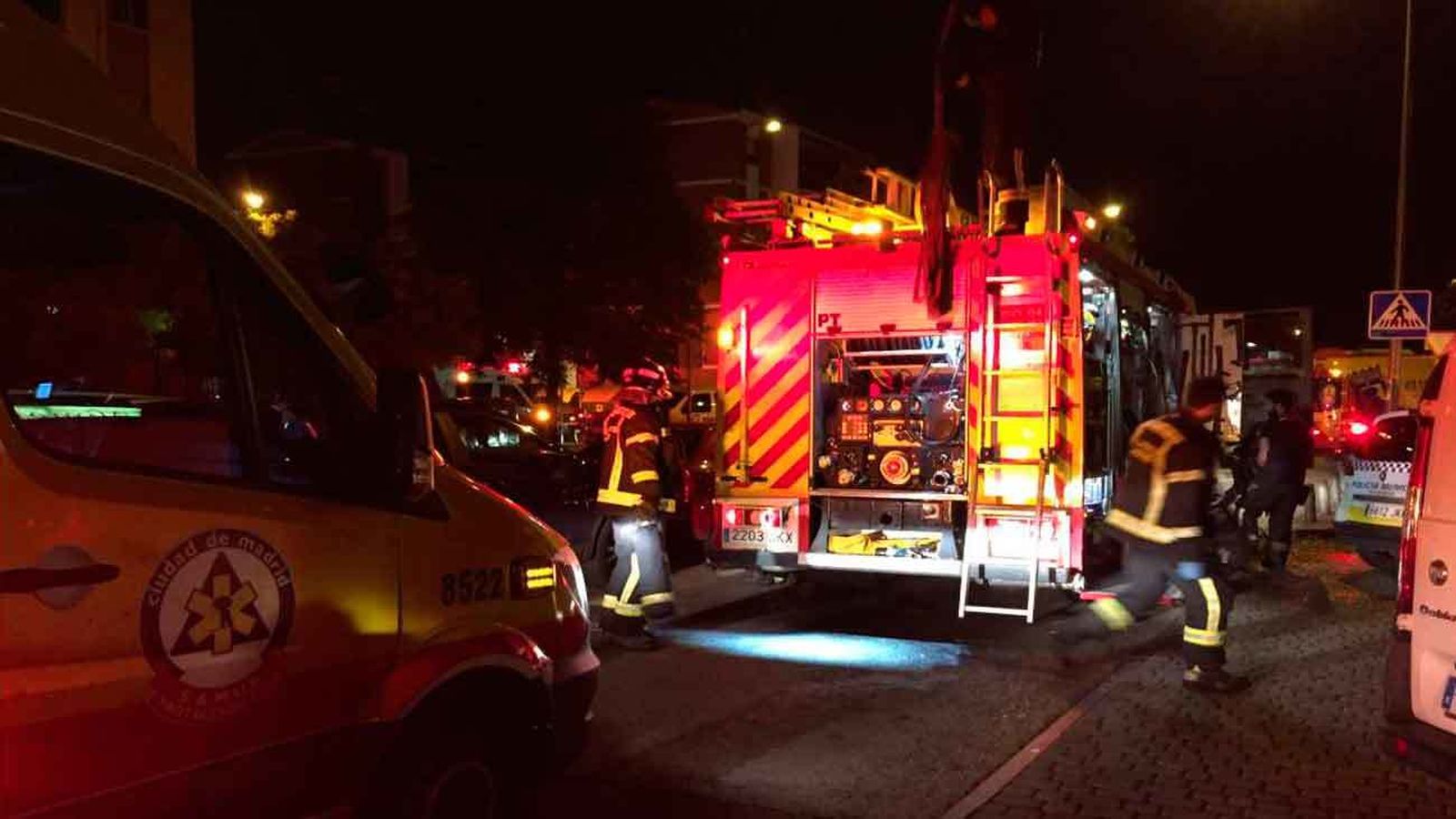 Un hombre de 61 años muere en el incendio de su vivienda en Vallecas