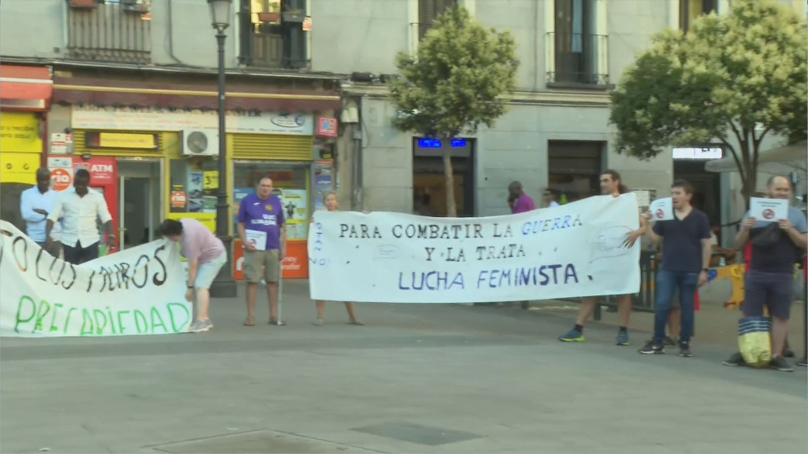 Concentración en Lavapiés