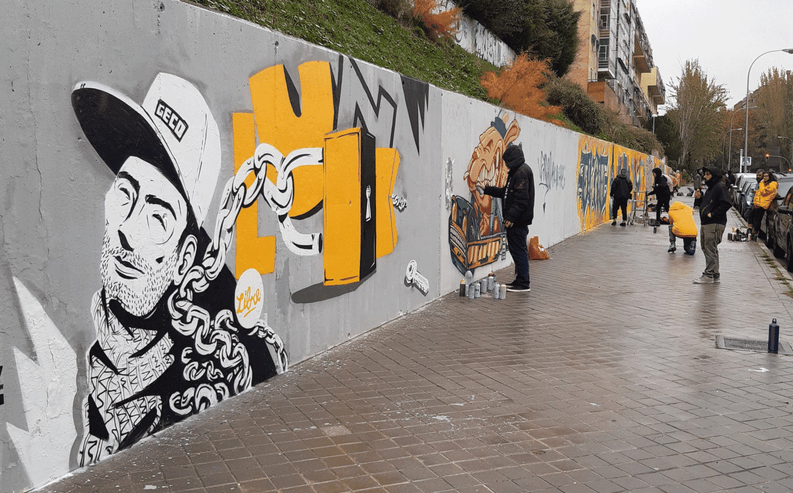 Muro libre de Moratalaz