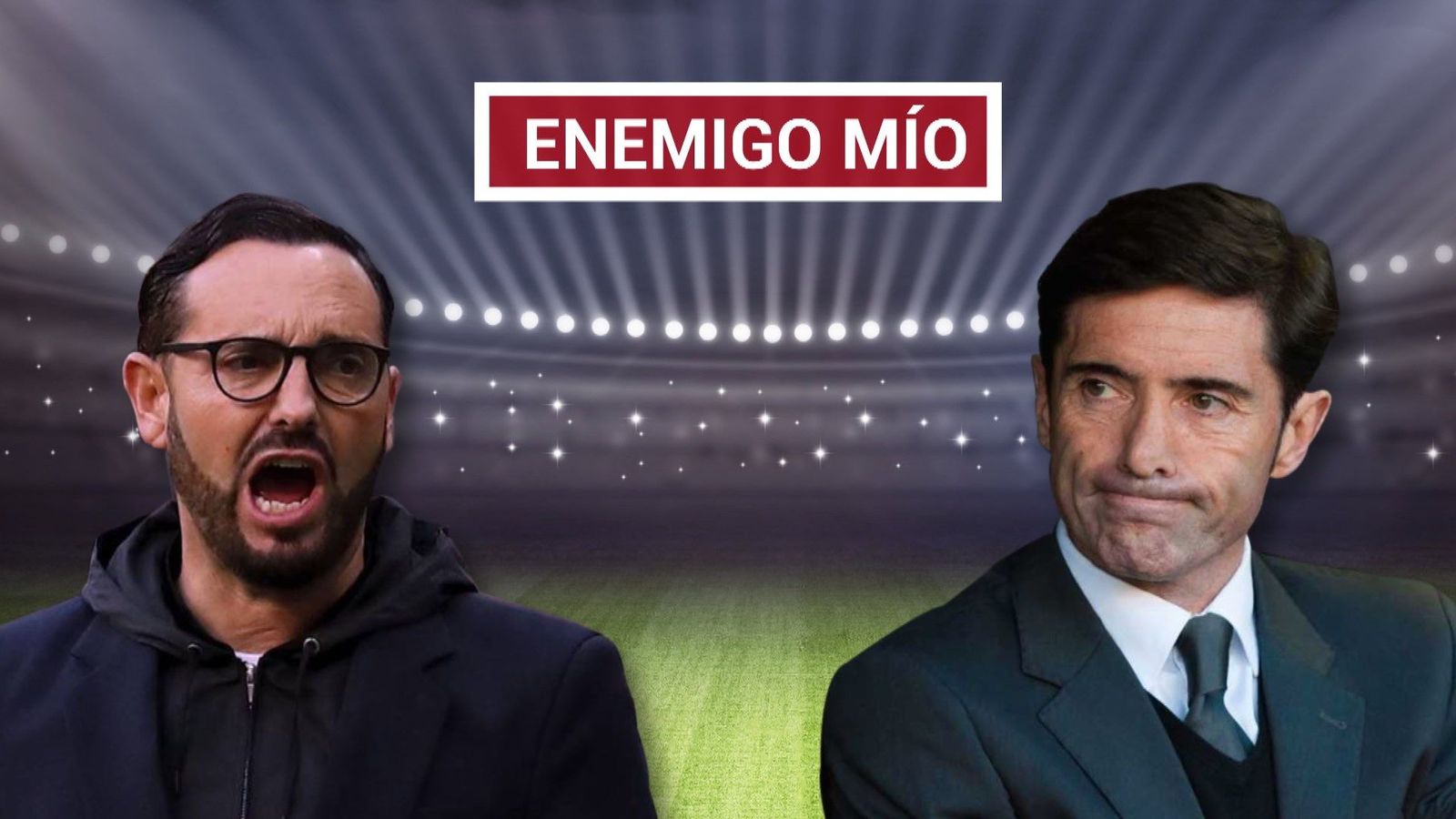 Bordalás y Marcelino no se saludan, sólo se miran de reojo