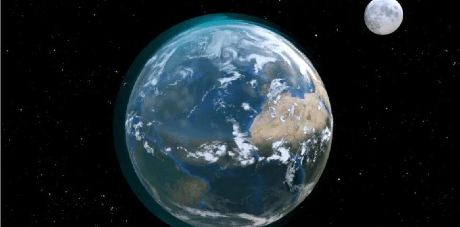 La Tierra y la luna