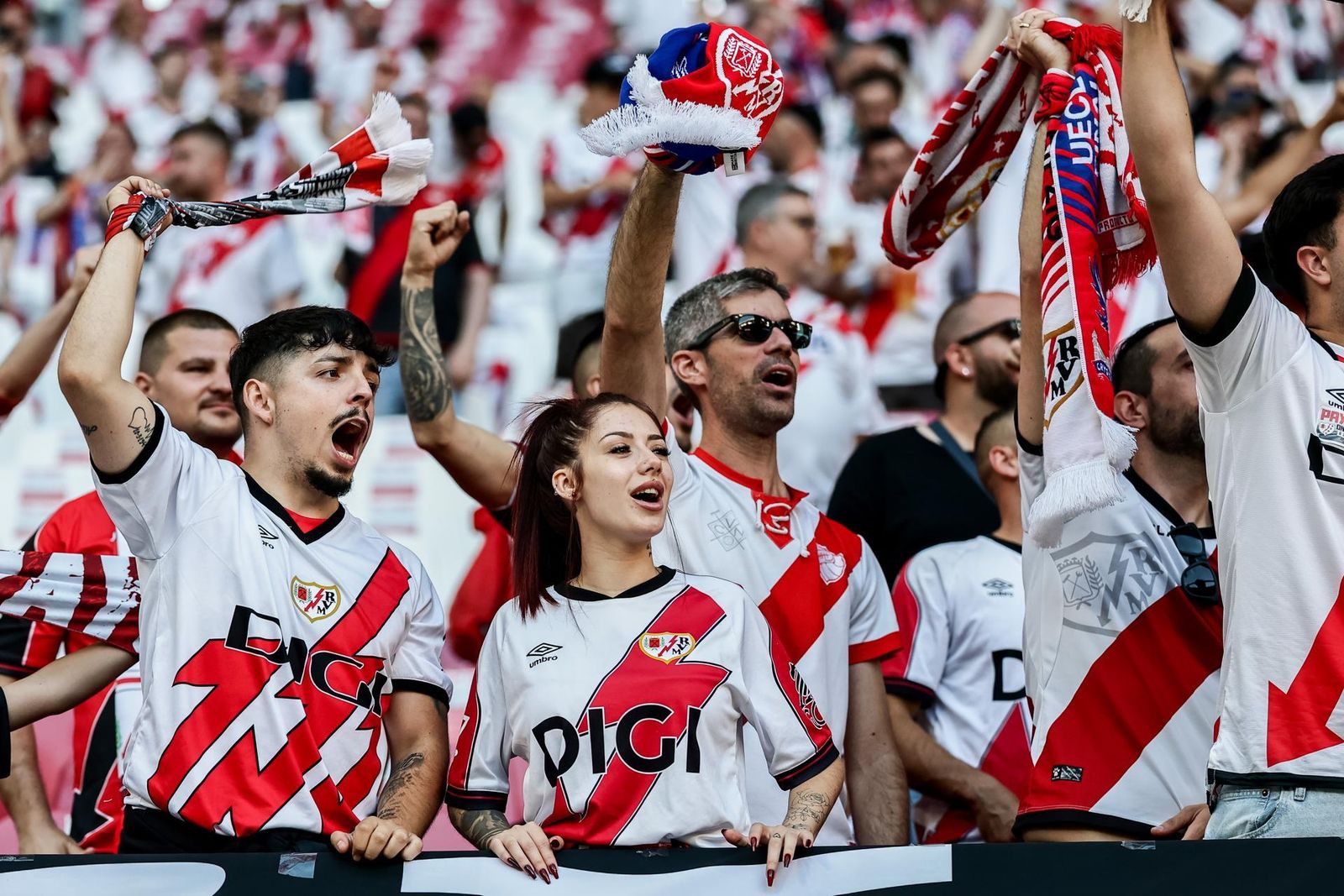 Aficionados del Rayo Vallecano