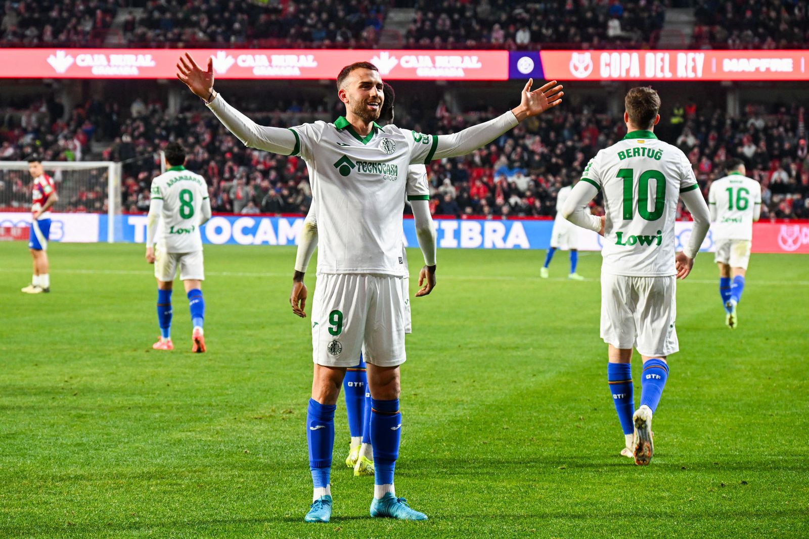 Borja Mayoral reaparece con gol ante el Granada