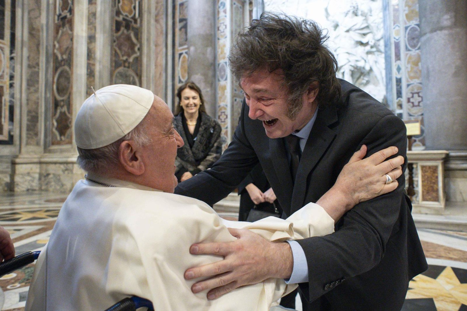 Milei visita al Papa