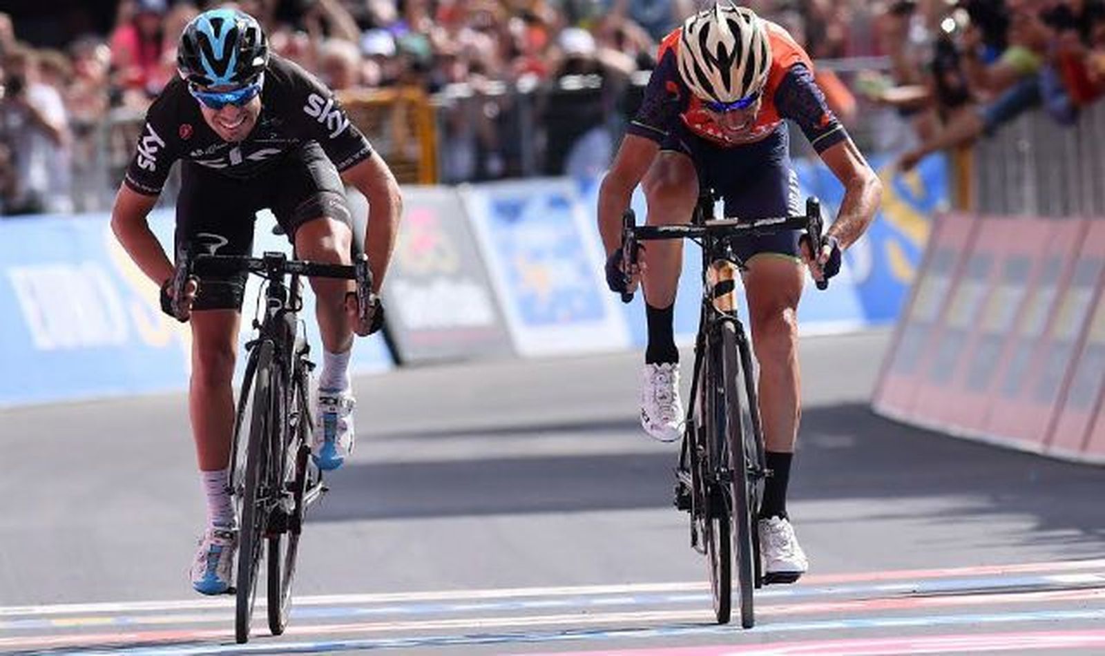 Giro: Nibali gana ante Landa y Dumoulin salva la 'maglia rosa'