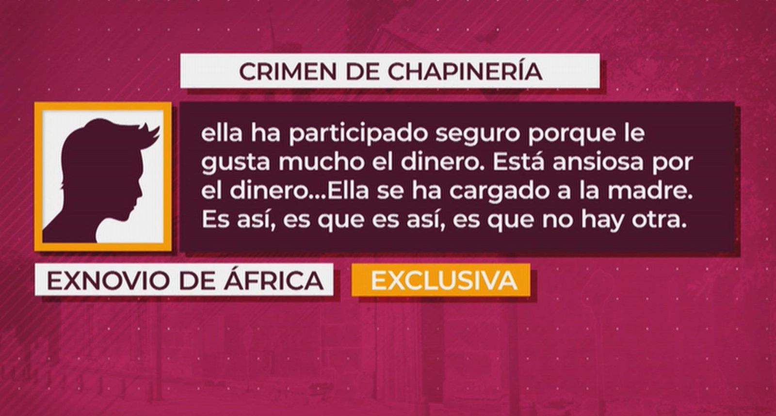 El exnovio de África, la hija de la víctima en el ‘Crimen de Chapinería’, habla en exclusiva en ‘Está Pasando’