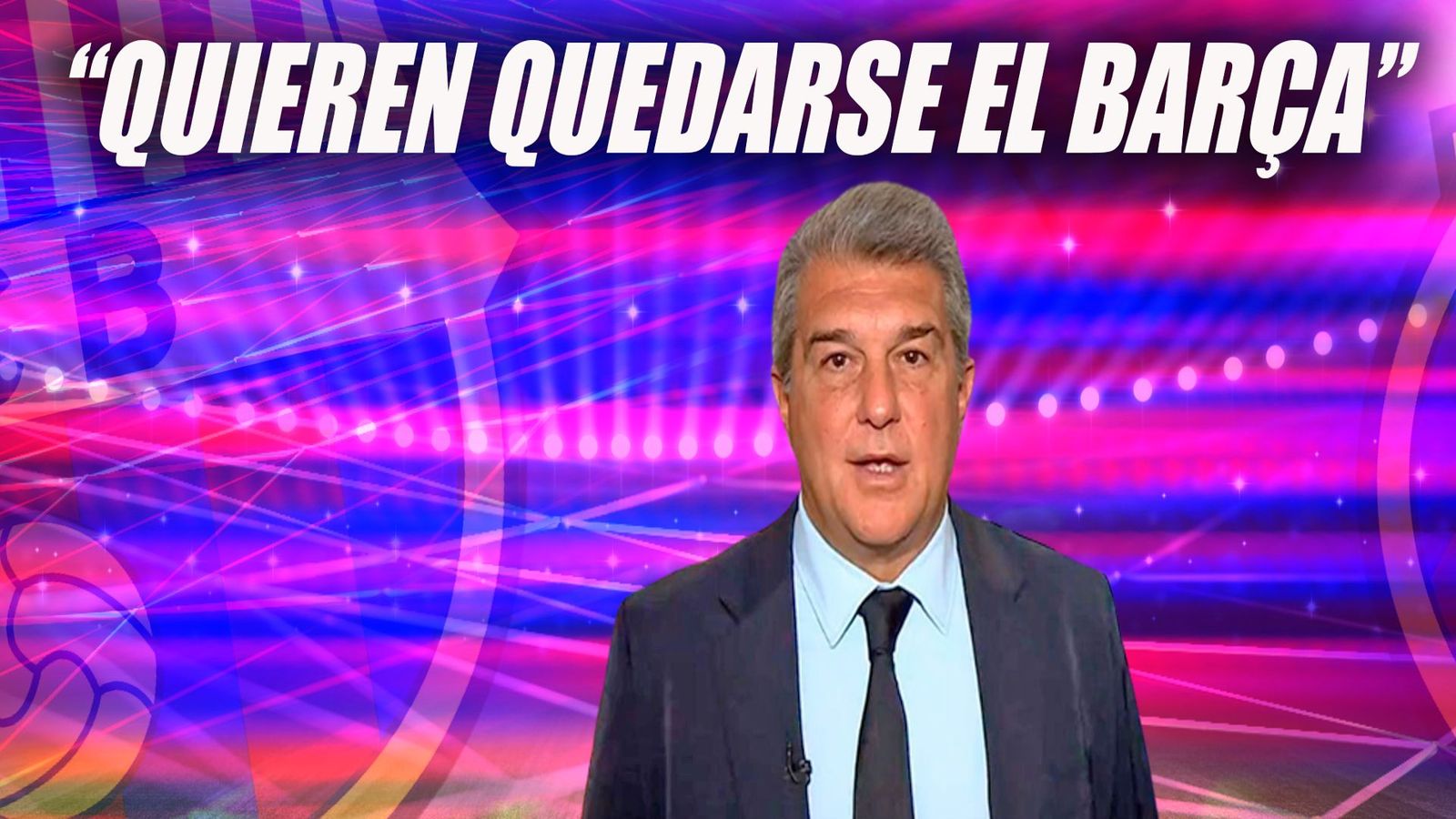 Laporta anuncia una ofensiva por el 'caso Negreira': "No solo nos defenderemos, atacaremos"