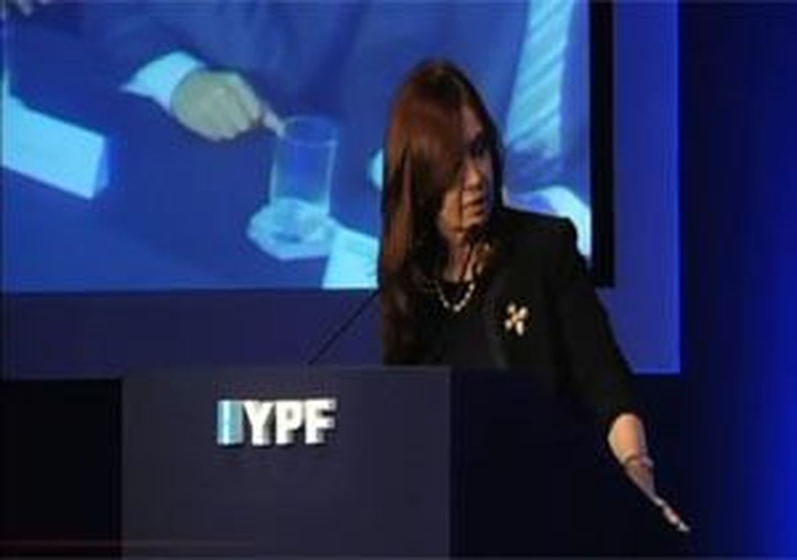 Cristina Fernández: "El petróleo es más de los hombres"