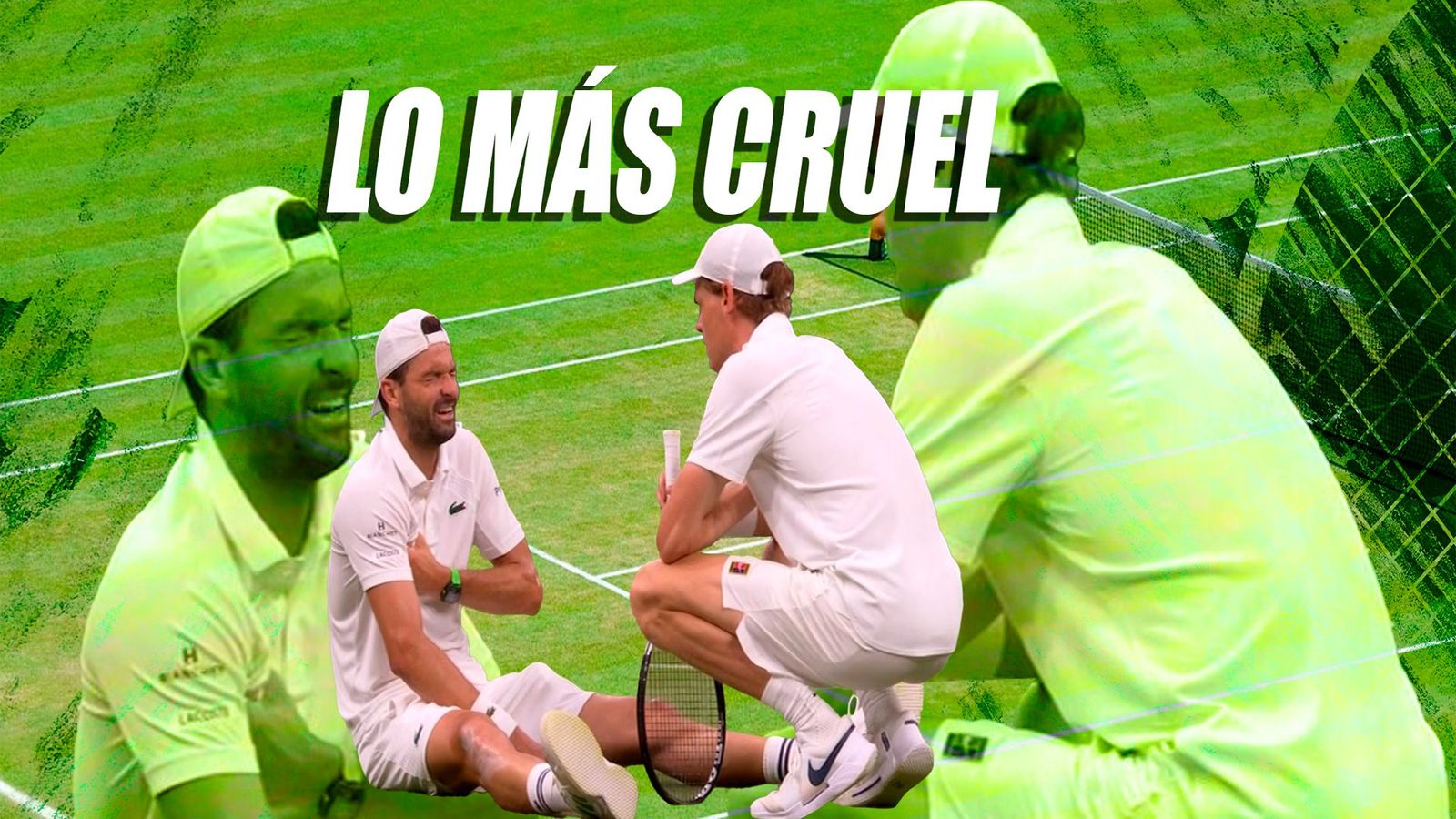 El Calvario de Dimitrov, abandona ante Sinner cuando le tenía contra las cuerdas