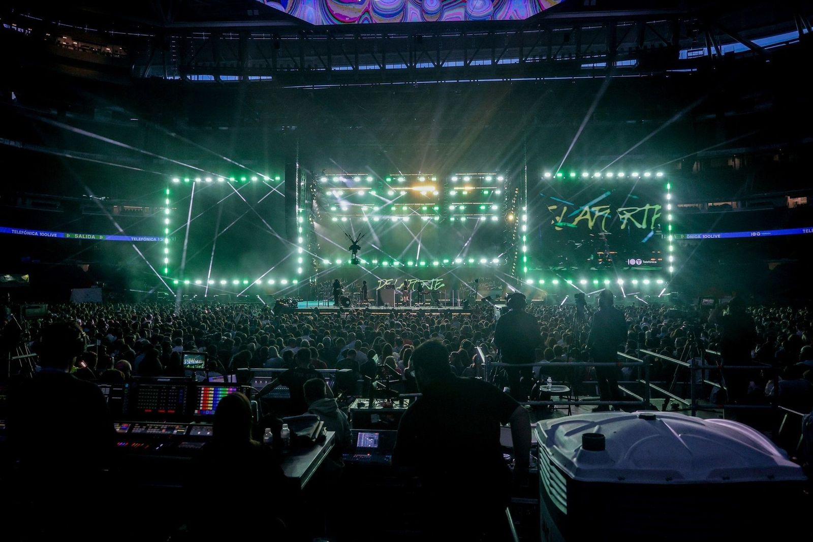 El ruido en el Bernabéu, responsabilidad de los promotores de los conciertos