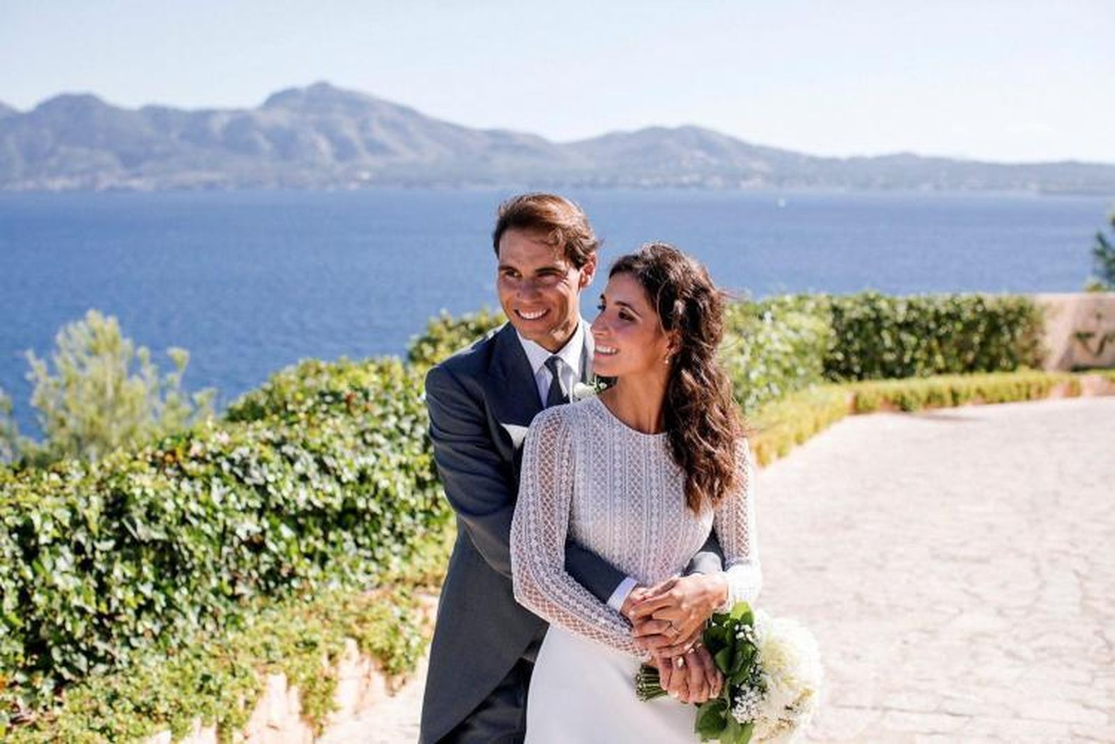 Nadal y su mujer, María Francisca Mery Perelló