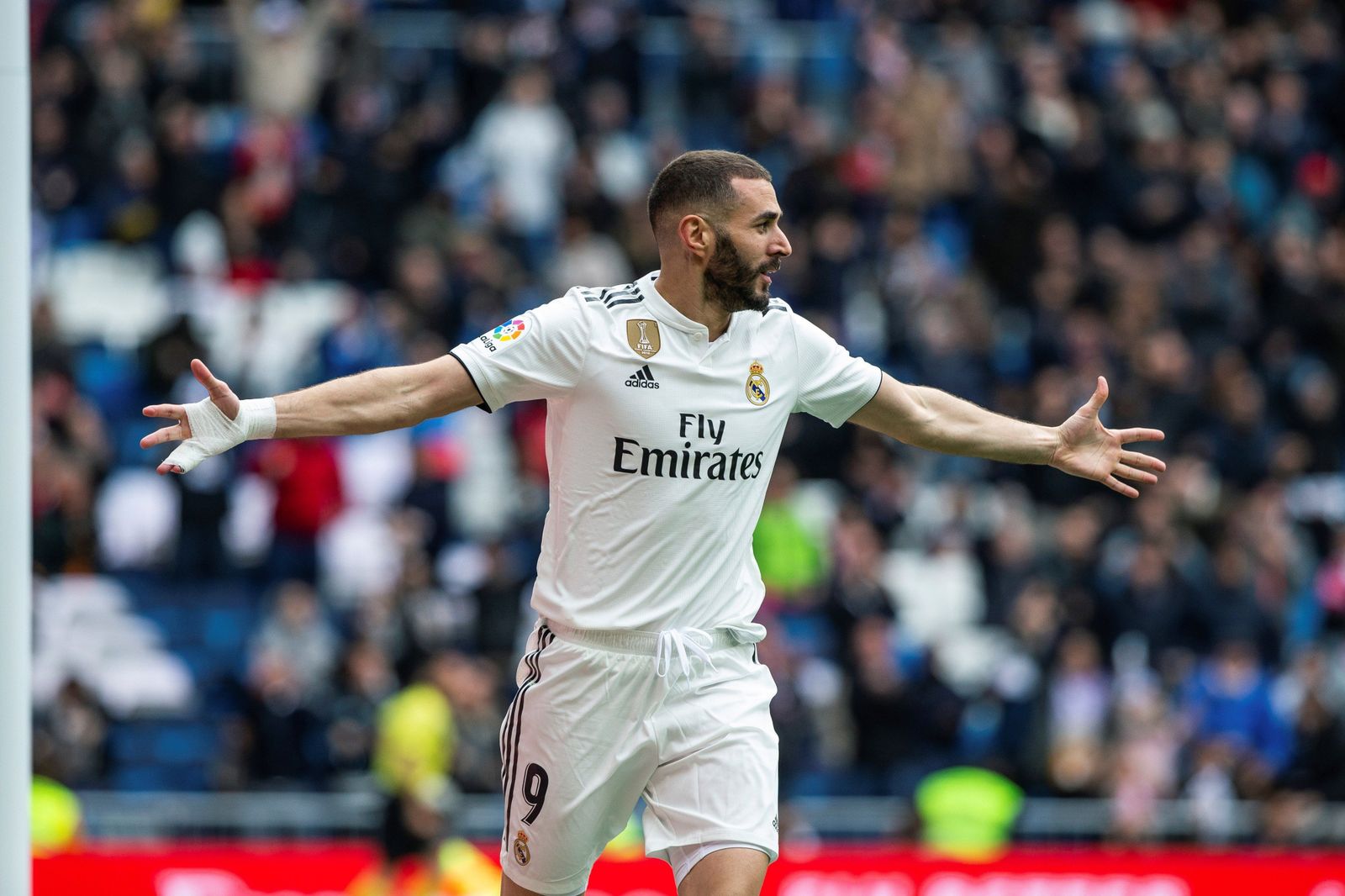Hat-trick de Benzema ante el Athletic de Bilbao