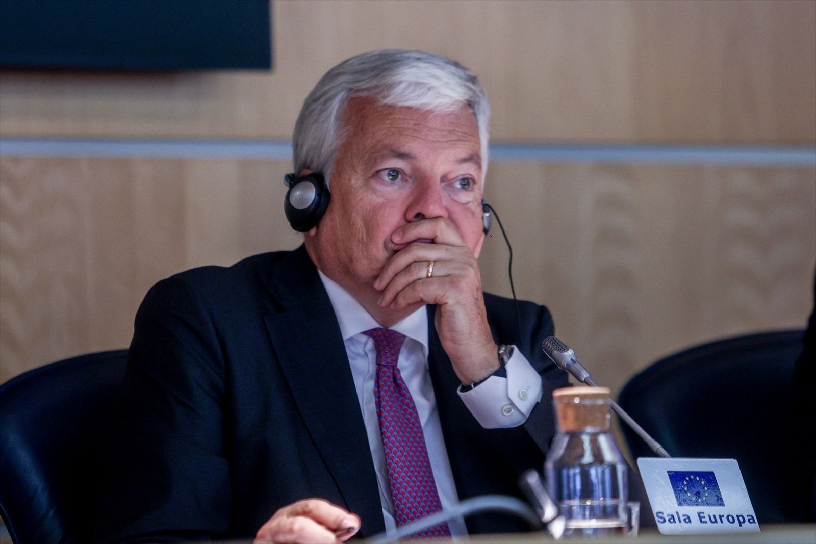 El excomisario de Justicia de la UE, Didier Reynders