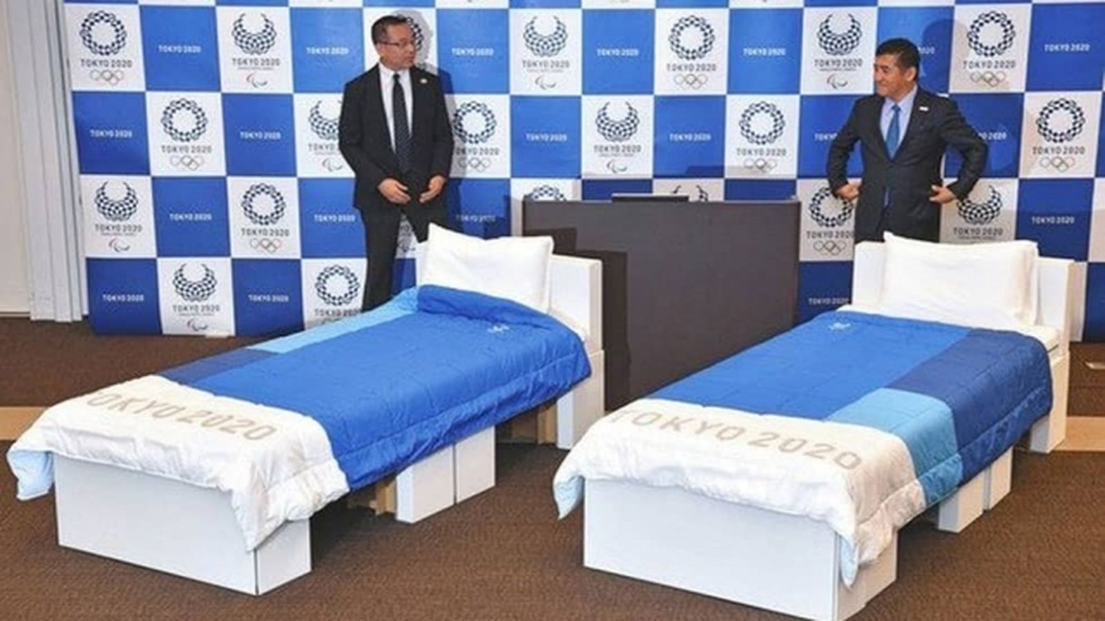 Cama anti sexo en la Villa Olímpica