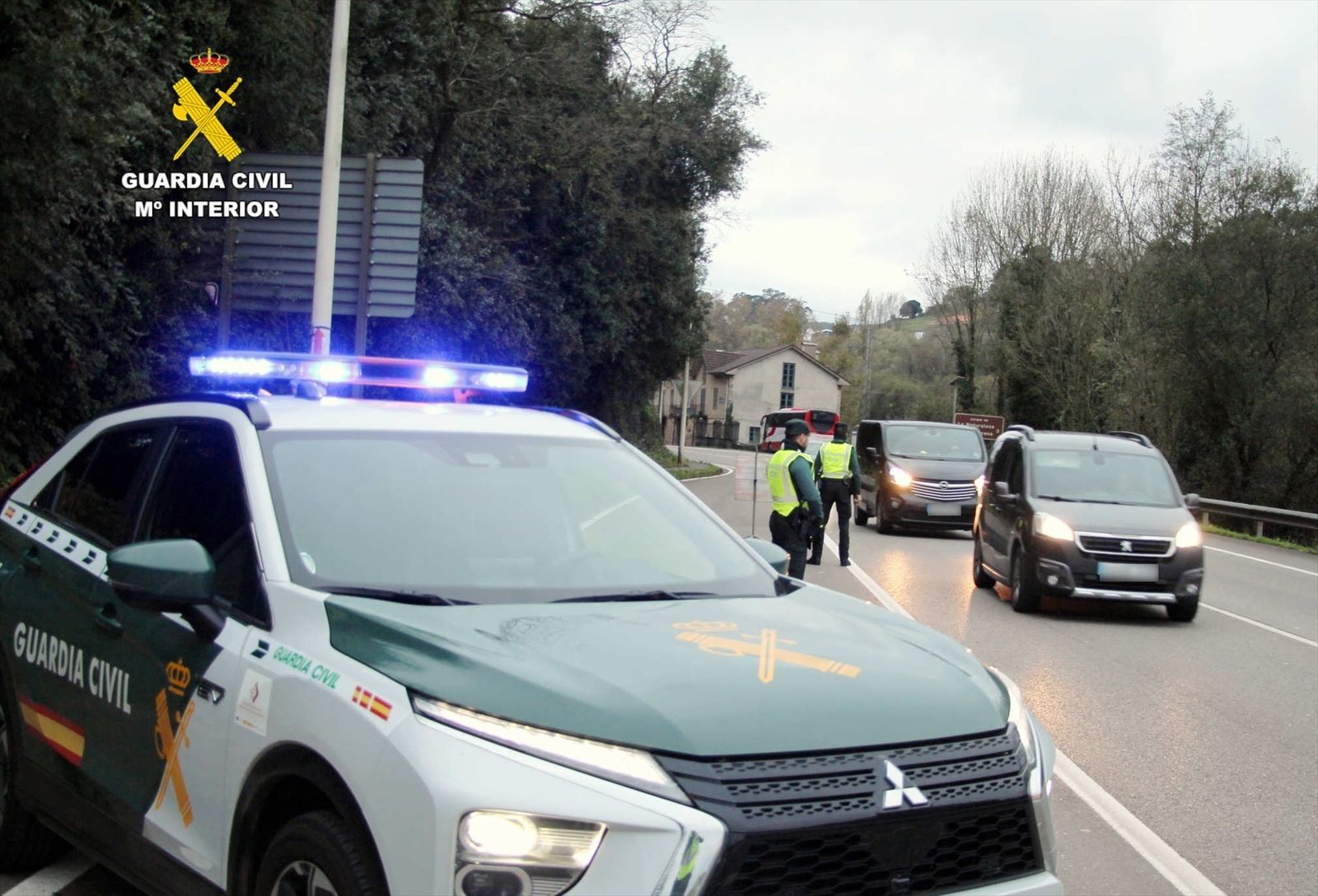Control de la Guardia Civil