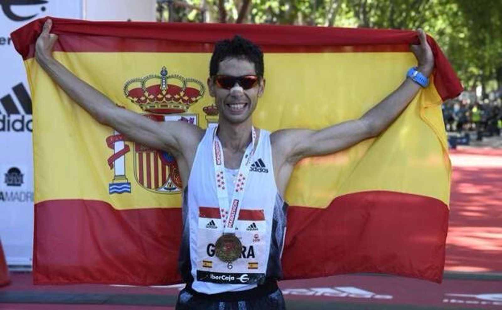 Javi Guerra, el español más rápido en maratón.