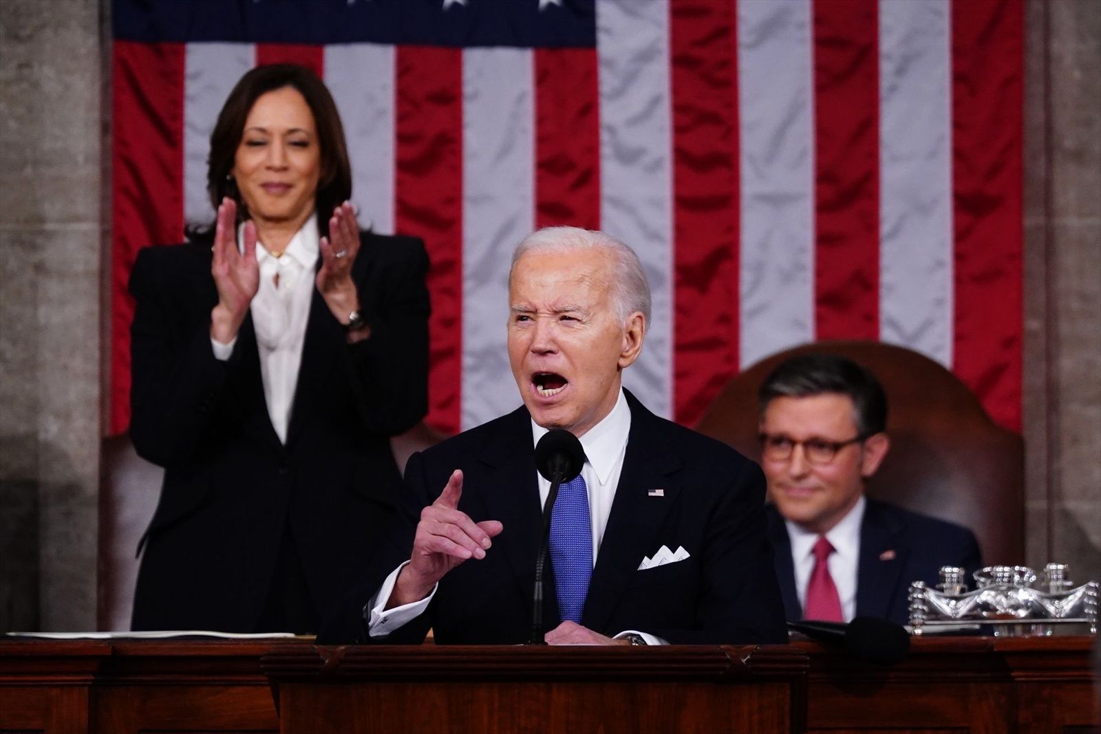 Biden carga contra Trump en un discurso del estado de la Unión con el foco en las urnas