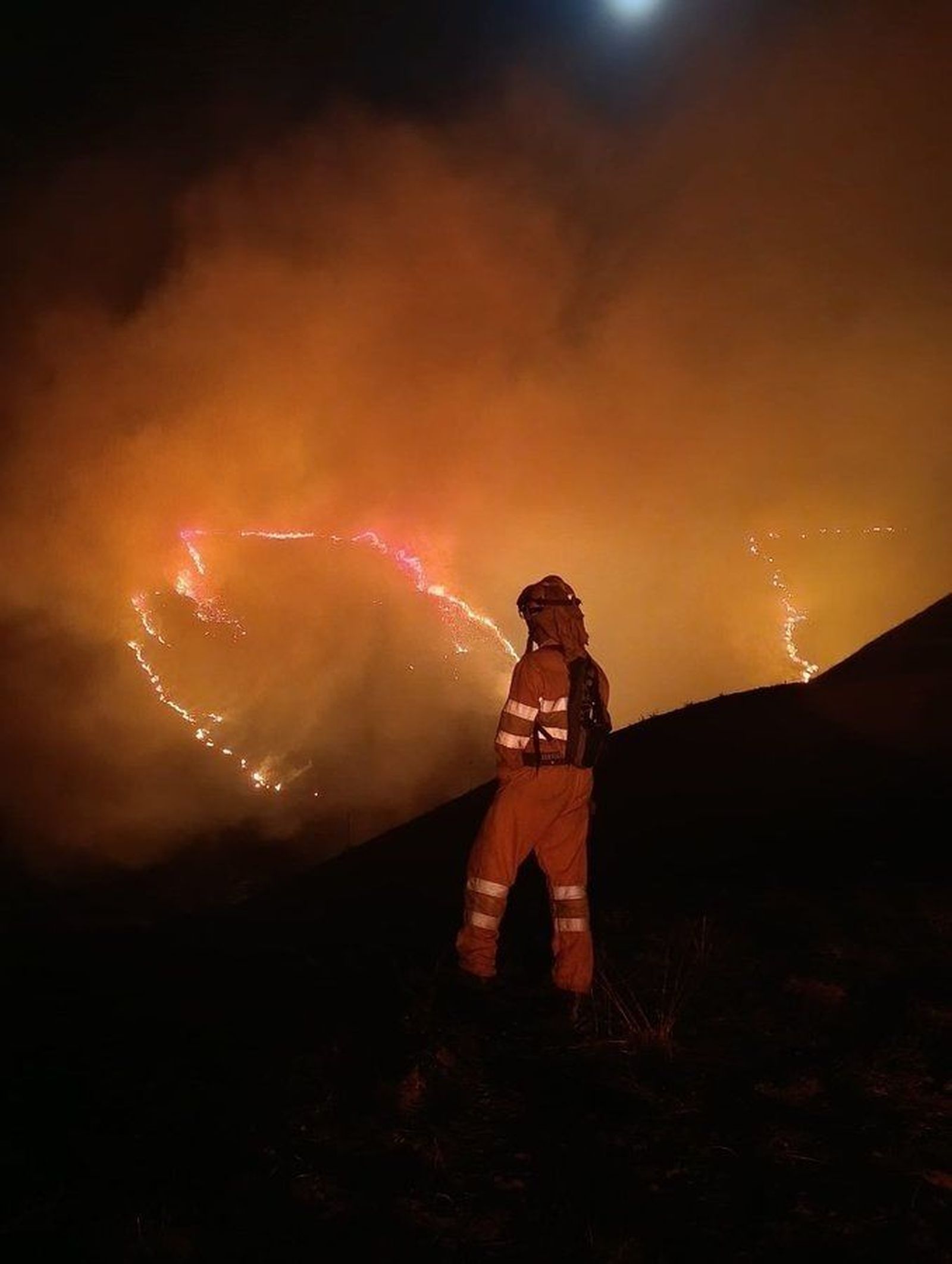 Más de 60 incendios forestales provocados en tan sólo 24 horas en Cantabria