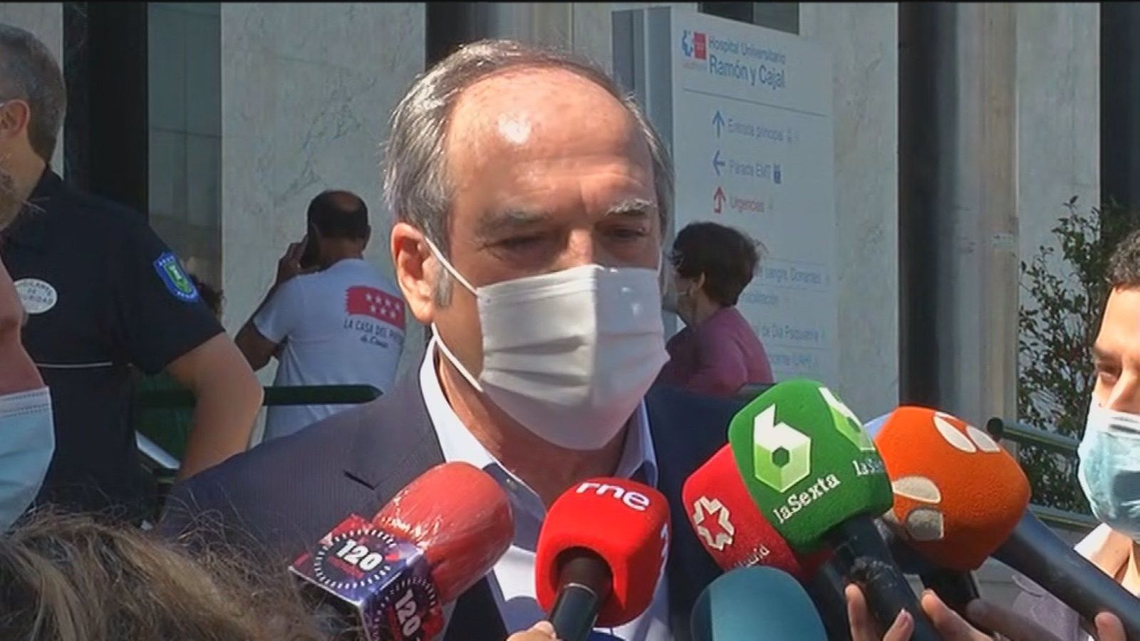 Gabilondo recibe el alta tras su arritmia: “La culpa no es de la campaña, es un cúmulo de cosas”