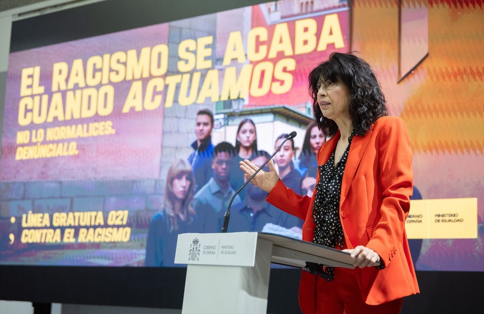 'Se acaba cuando actuamos': la nueva campaña de Igualdad para aislar y denunciar el racismo