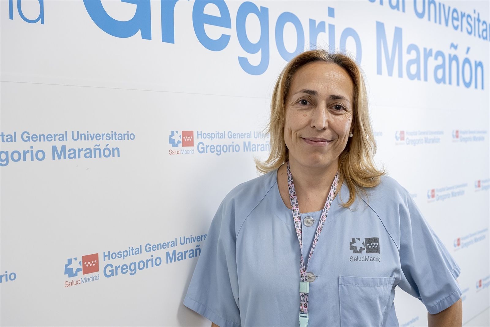 Mª Ángeles Escobar, enfermera del Hospital Gregorio Marañón