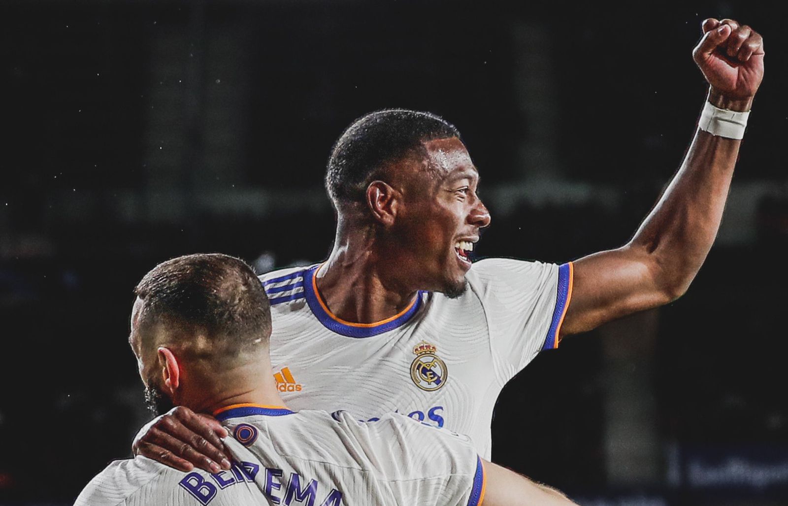 David Alaba y Benzema