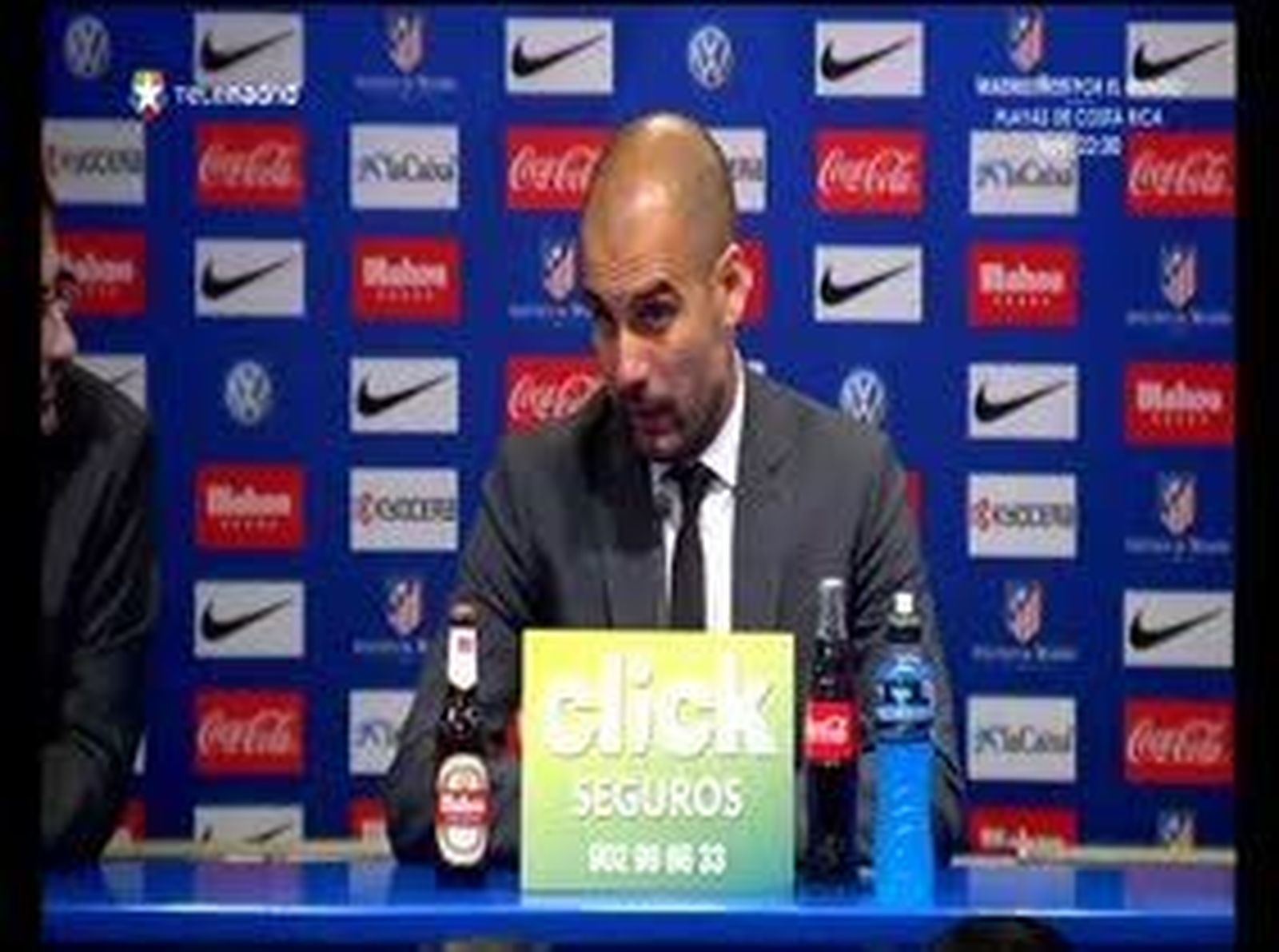 Guardiola: "No vamos a ganar a liga, pero la vamos a competir"