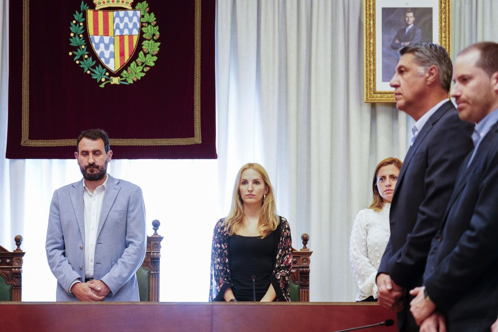 Pleno extraordinario del Ayuntamiento de Badalona sobre las últimas agresiones sexuales a menores