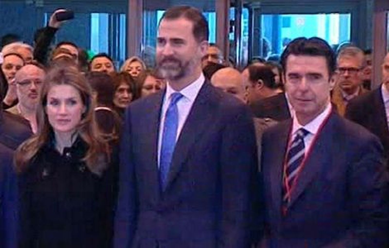 Los Príncipes apuestan por las empresas españolas y la tecnología durante la inauguración de FITUR
