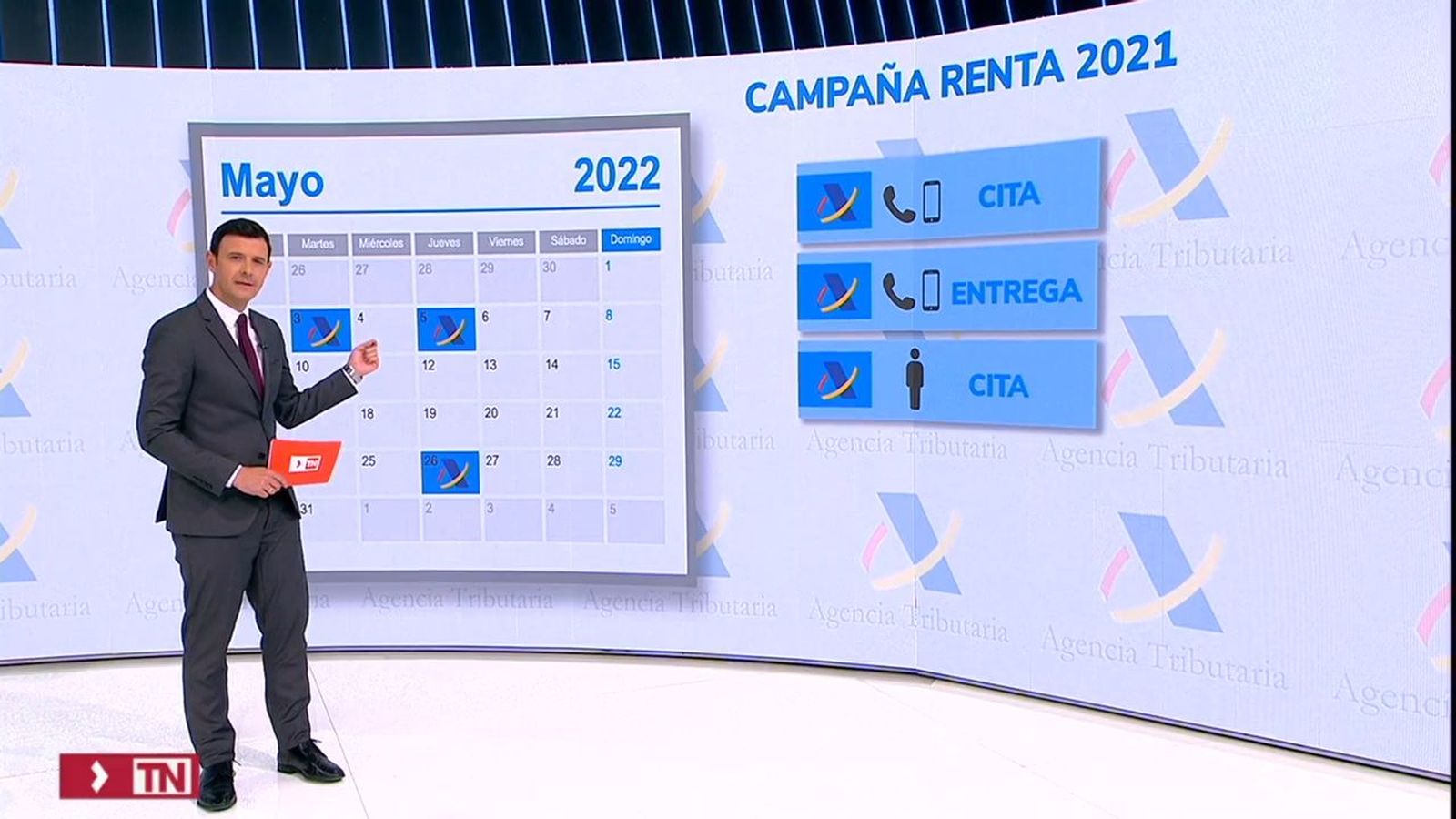 Campaña para hacer la declaración de la Renta por teléfono