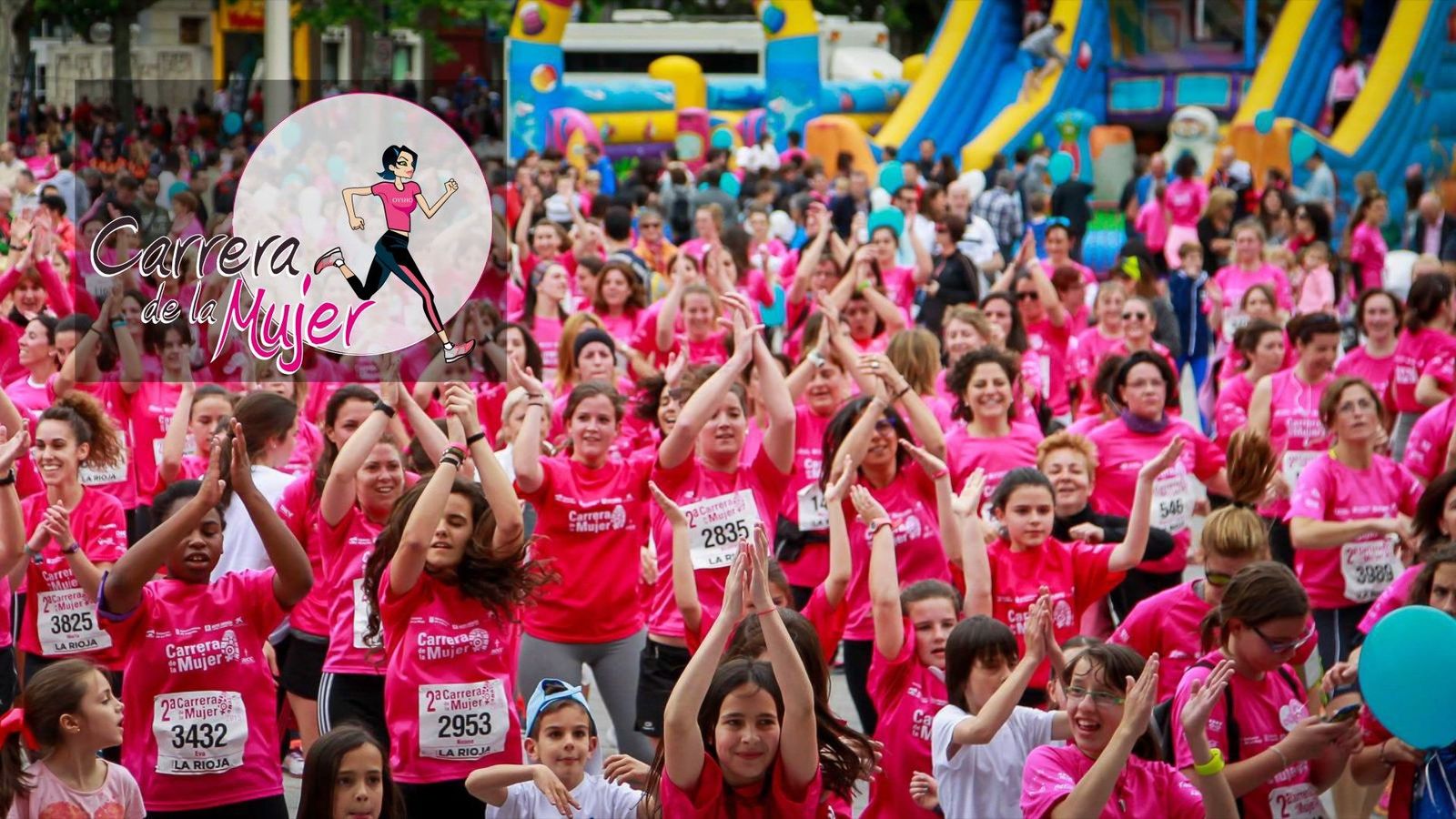 Madrid se tiñe de rosa con 36.000 mujeres en la Carrera de la Mujer