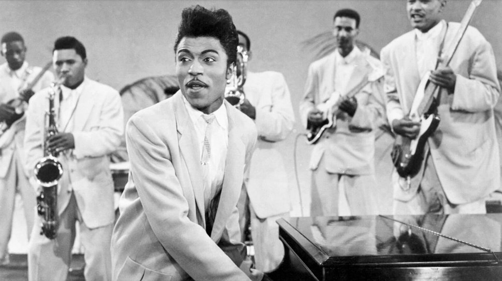 Little Richard en una de sus actuaciones