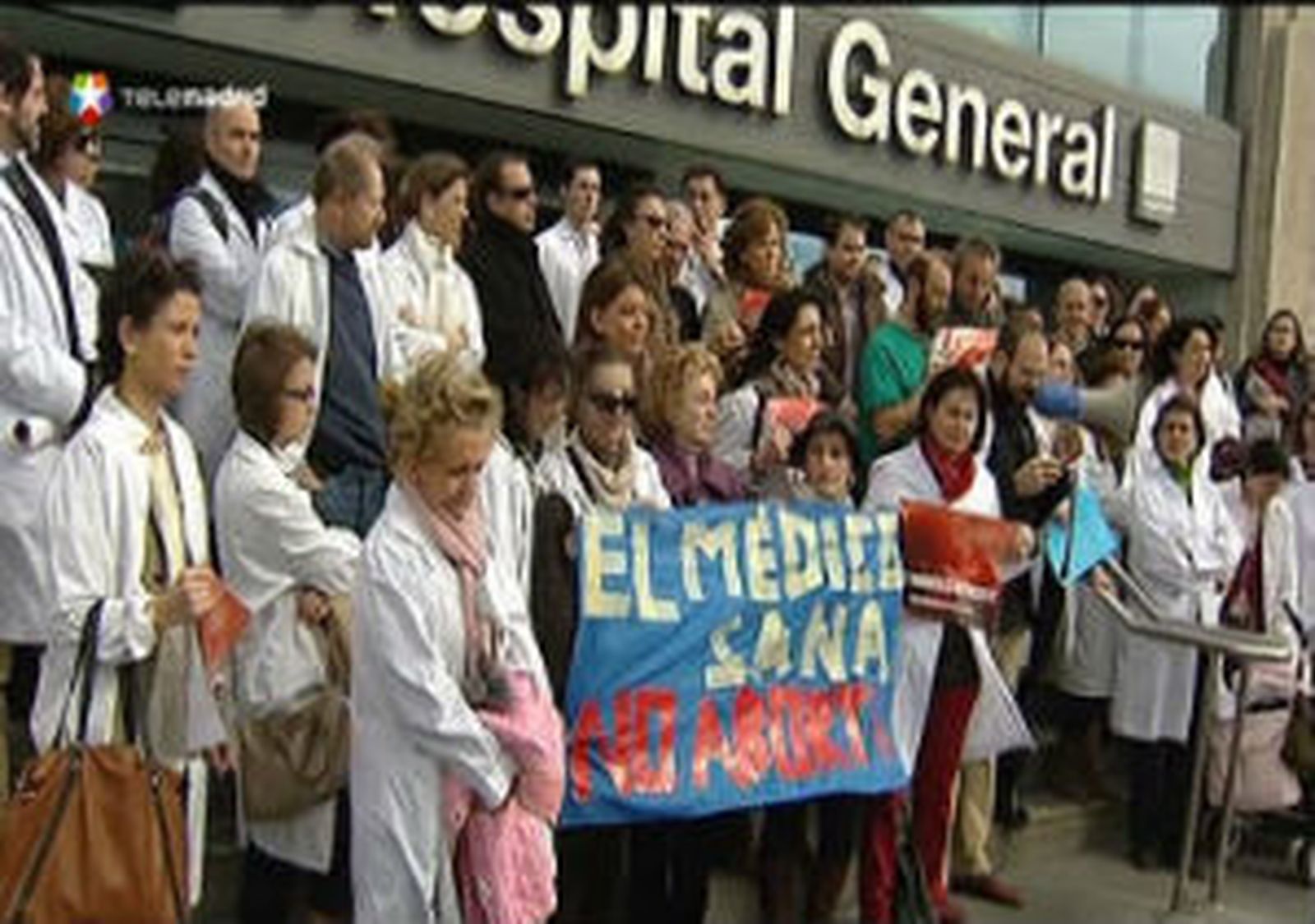 Manifestación contra el aborto