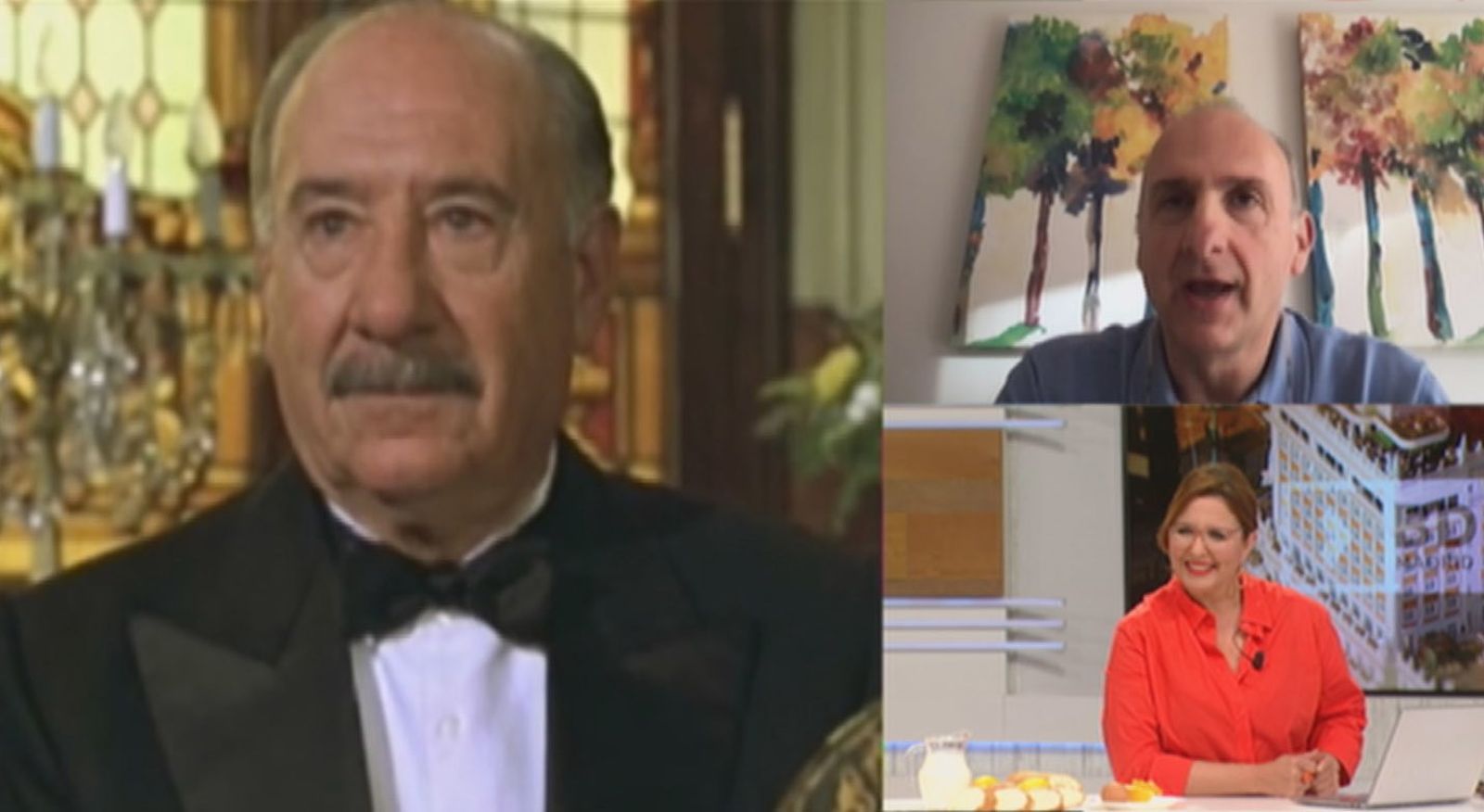 Alfredo Landa hijo en Buenos Días Madrid