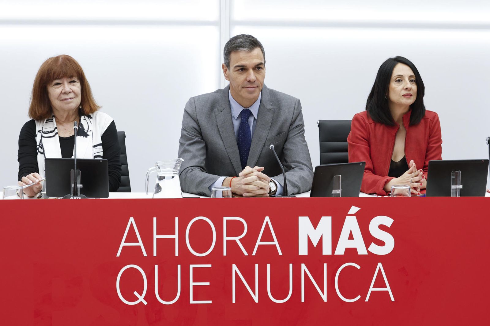 Reunión de la Ejecutiva federal del PSOE