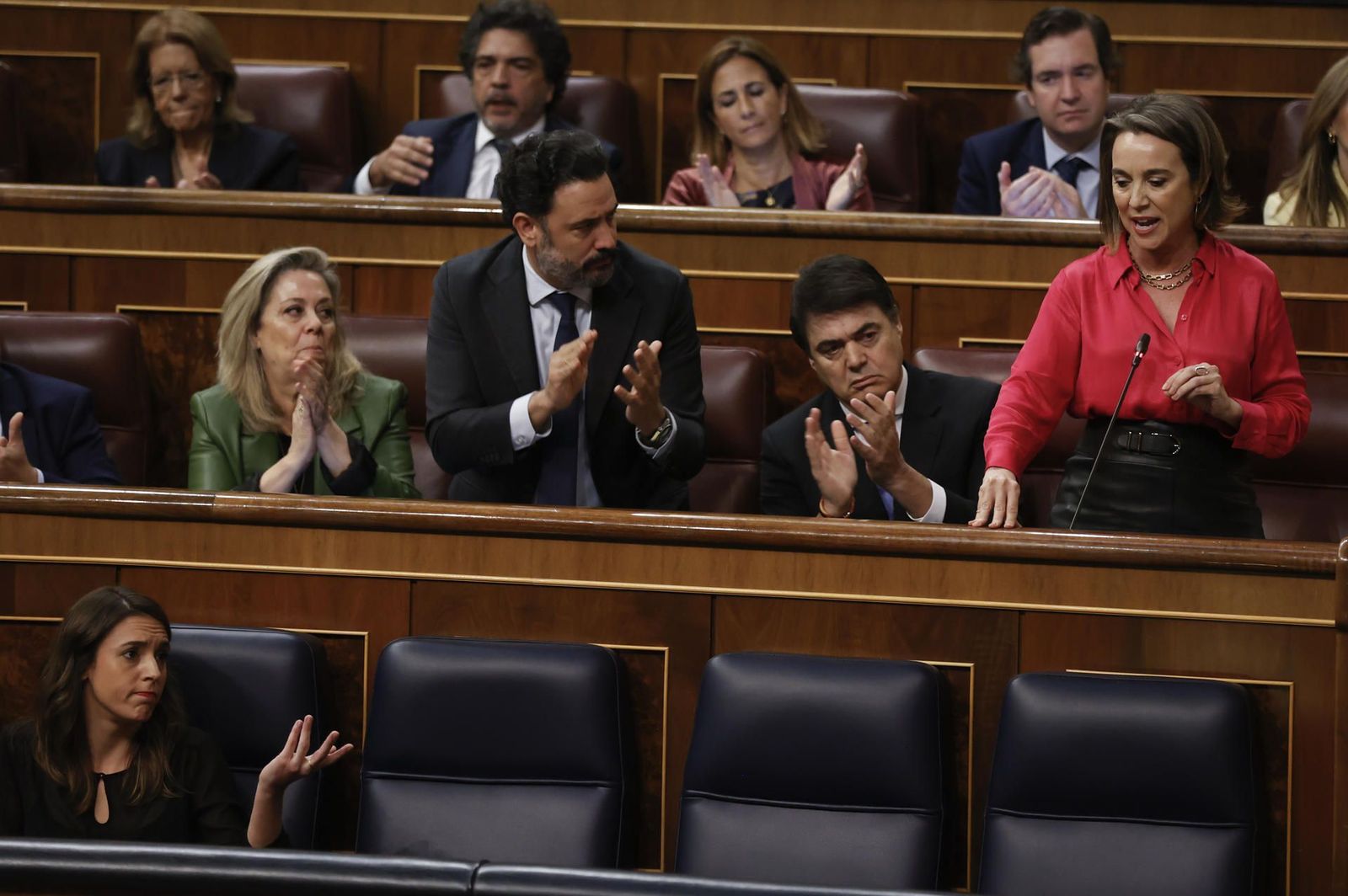 El PP convoca una concentración en el Congreso para pedir la dimisión de Irene Montero