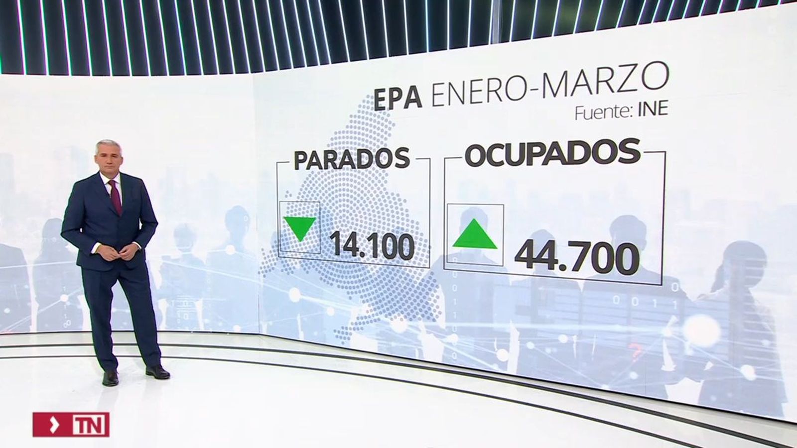 Datos del paro en Madrid en el primer trimestre de 2024