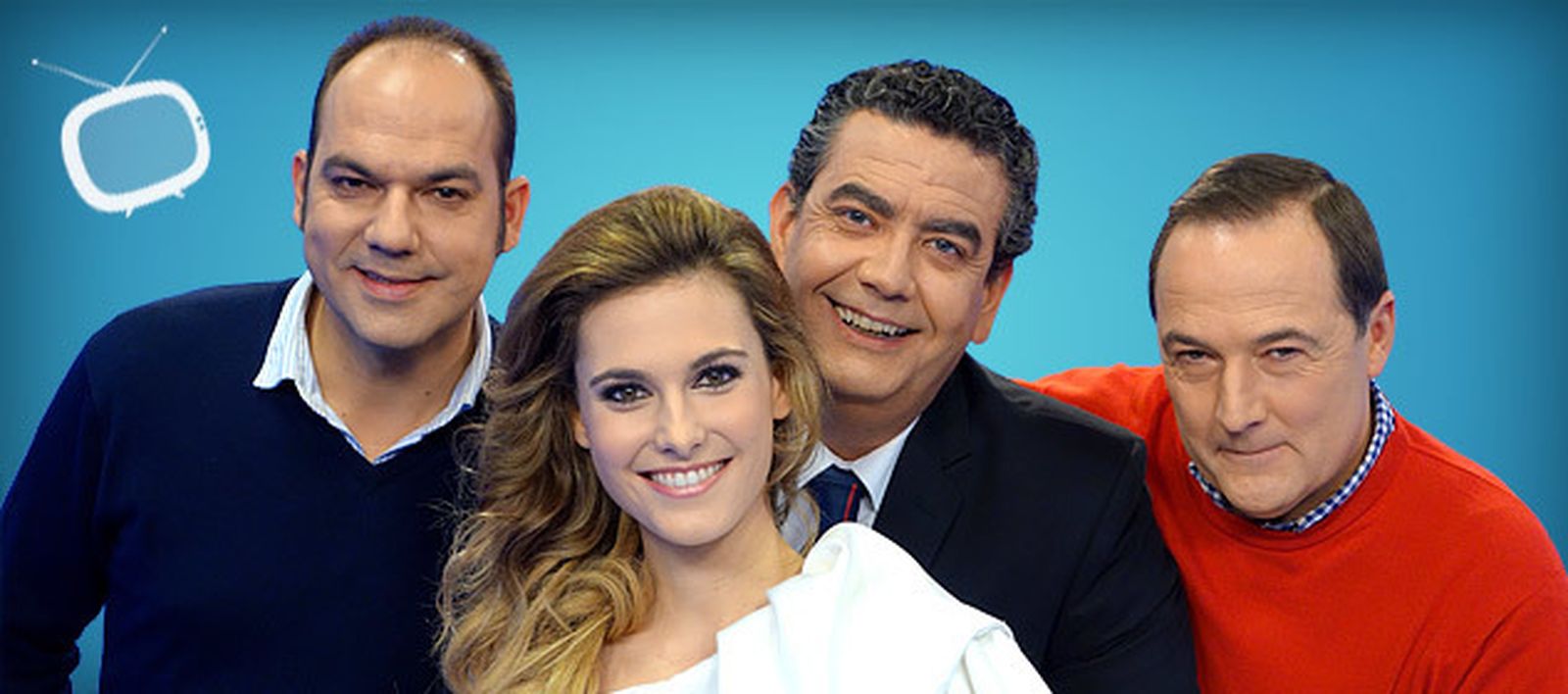 Federico de Juan, Alejandra Andreu, Javier Quero y Luis Ignacio González, Los Tele Tipos