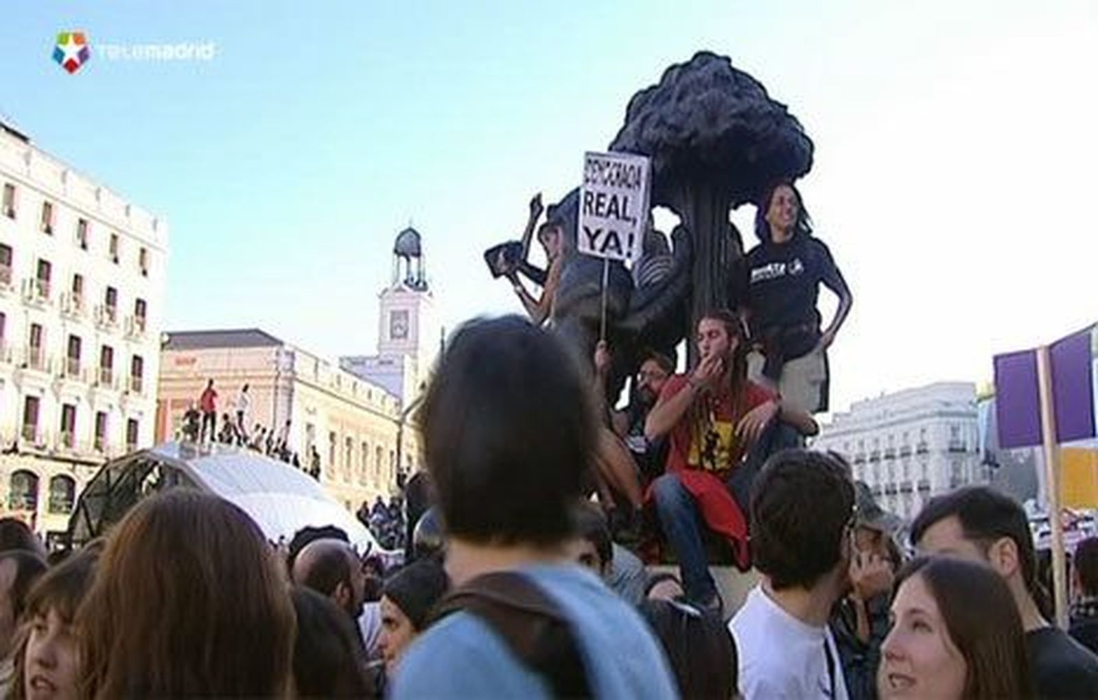 González: Cifuentes coincide en la necesidad de limitar las protestas en Sol
