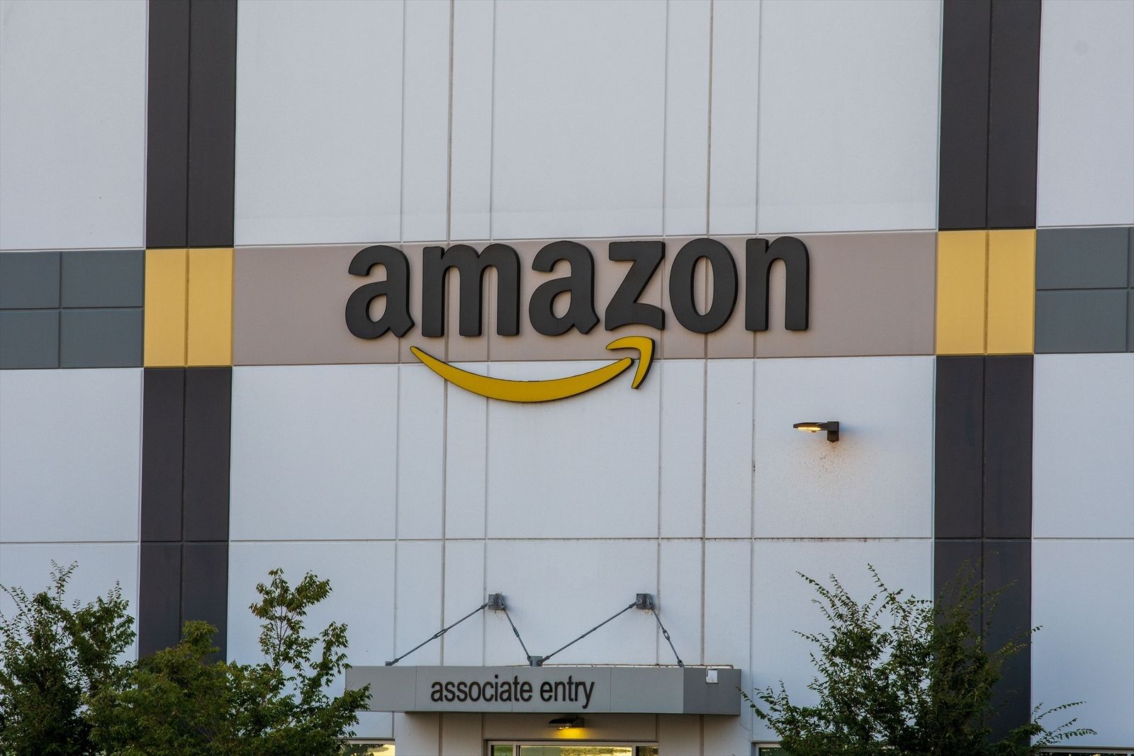 Exterior de un edificio de Amazon