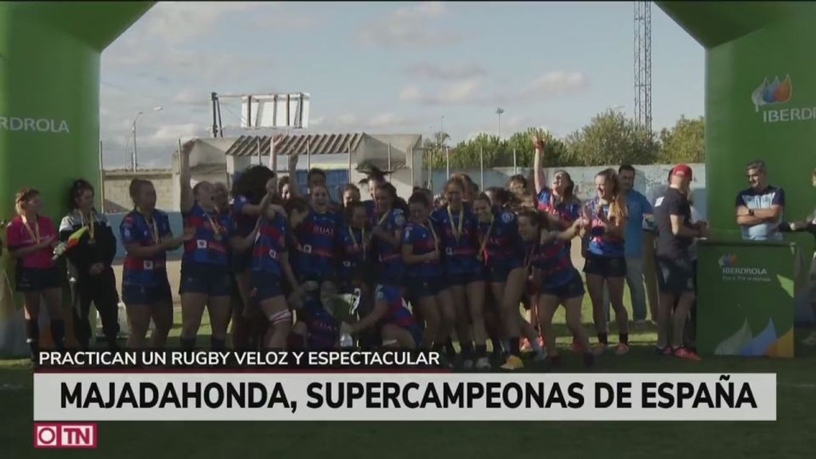 Majadahonda practica un rugby veloz y espectacular