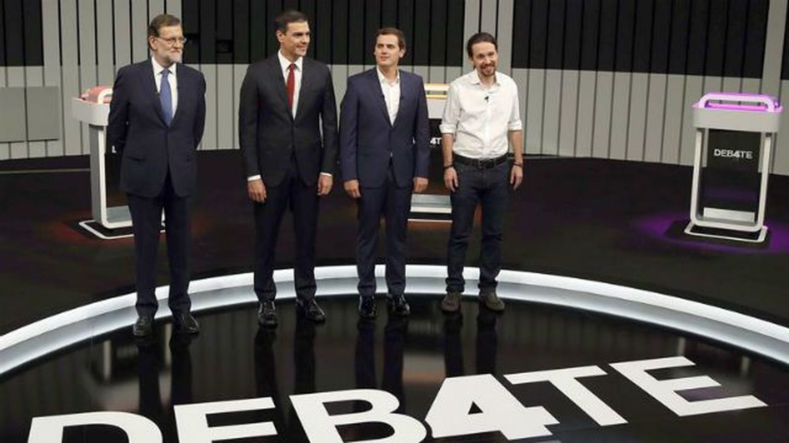 Debate: "Mantener el rumbo" o un "cambio a mejor"